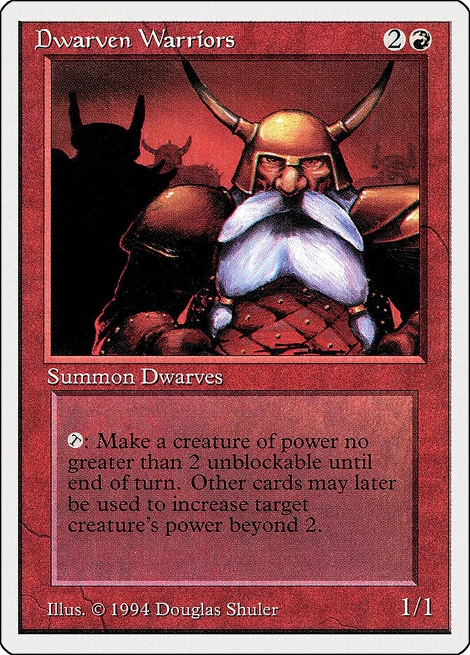 Image for Dwarven Warriors (Summer Magic) (144) - Magic: The Gathering