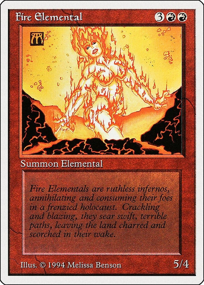 Image for Fire Elemental (Summer Magic) (149) - Magic: The Gathering