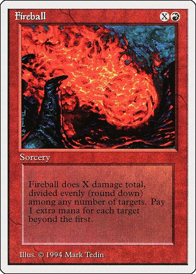Image for Fireball (Summer Magic) (150) - Magic: The Gathering
