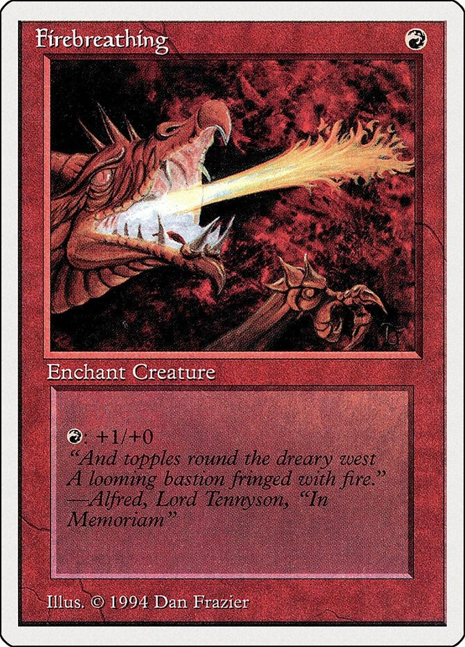 Image for Firebreathing (Summer Magic) (151) - Magic: The Gathering