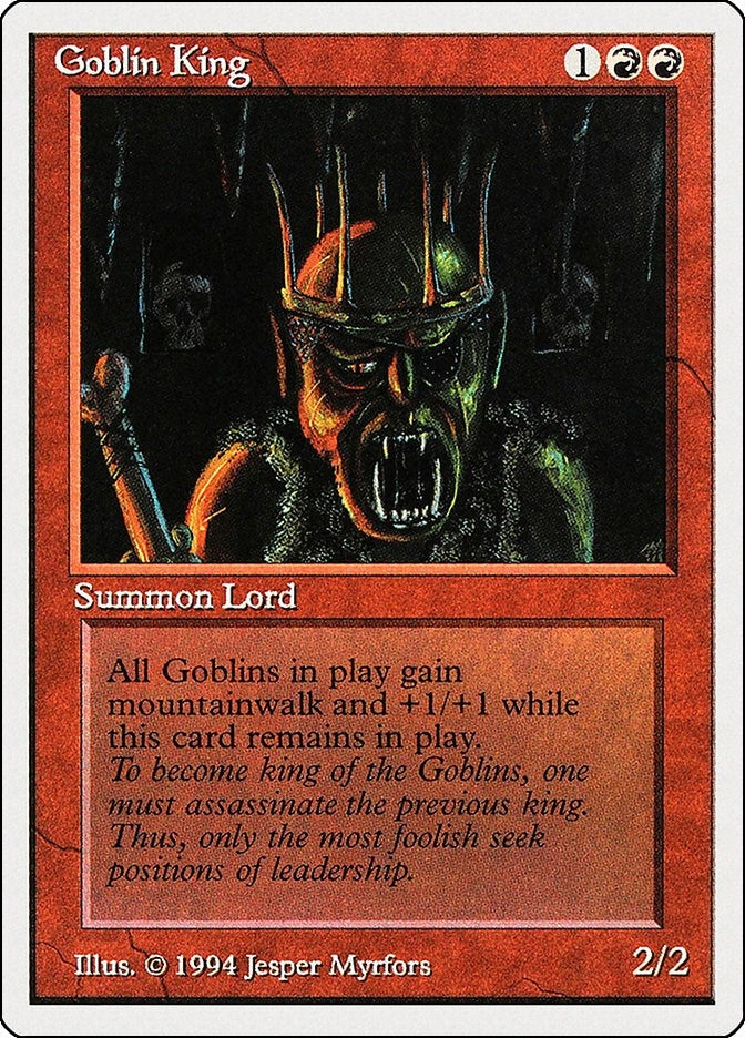 Image for Goblin King (Summer Magic) (155) - Magic: The Gathering