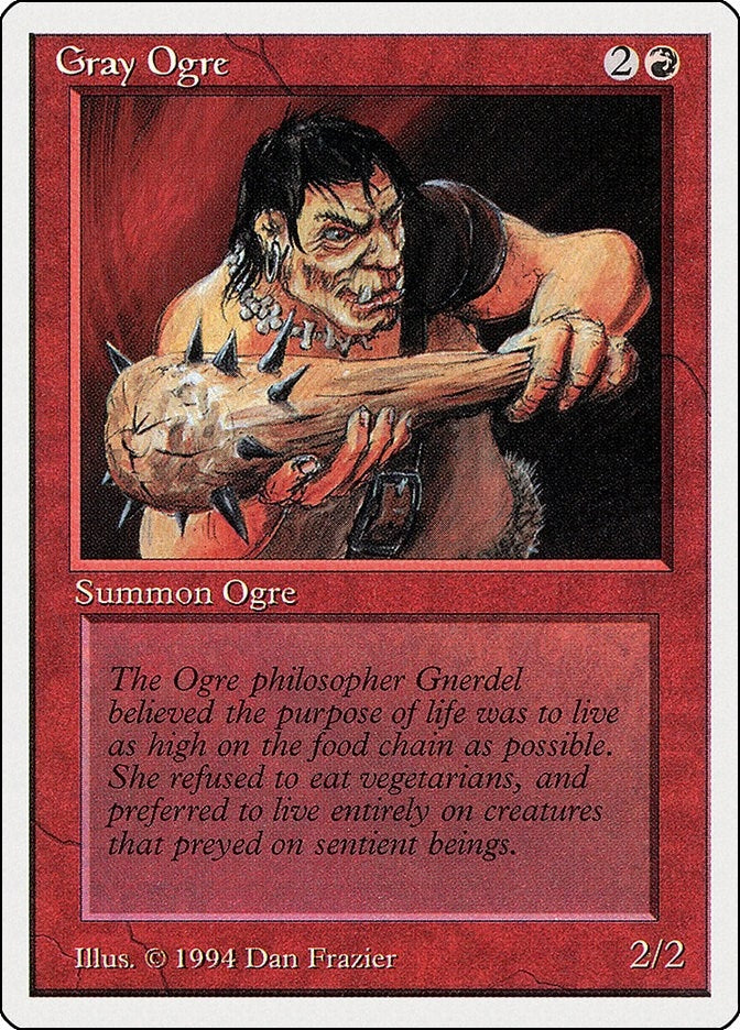 Image for Gray Ogre (Summer Magic) (157) - Magic: The Gathering