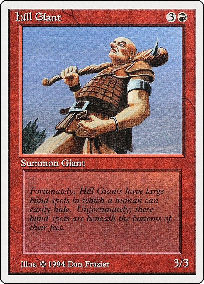 Image for Hill Giant (Summer Magic) (158) - Magic: The Gathering