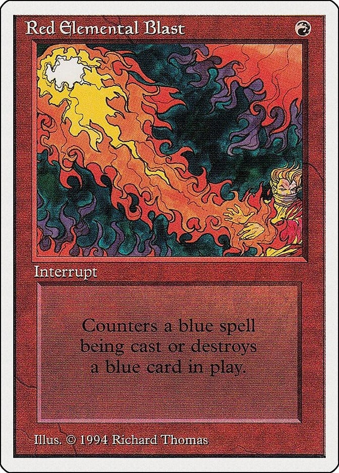 Image for Red Elemental Blast (Summer Magic) (171) - Magic: The Gathering