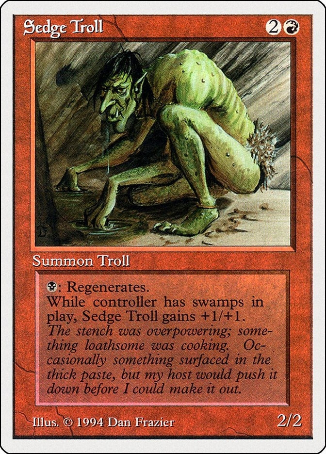 Image for Sedge Troll (Summer Magic) (174) - Magic: The Gathering