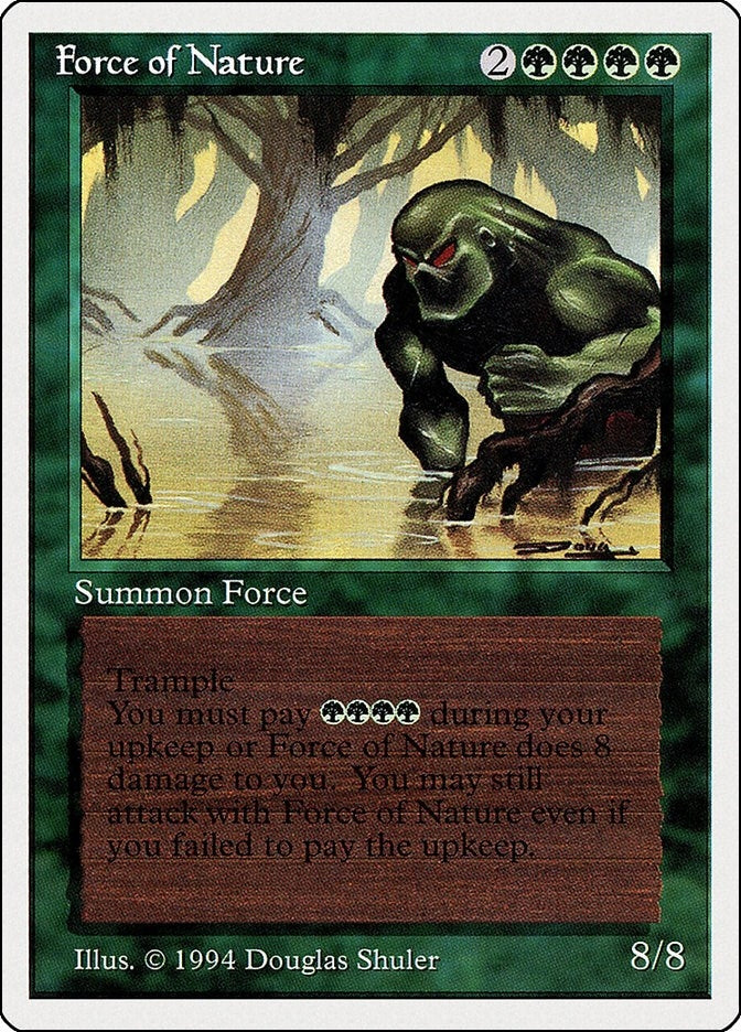 Image for Force of Nature (Summer Magic) (196) - Magic: The Gathering