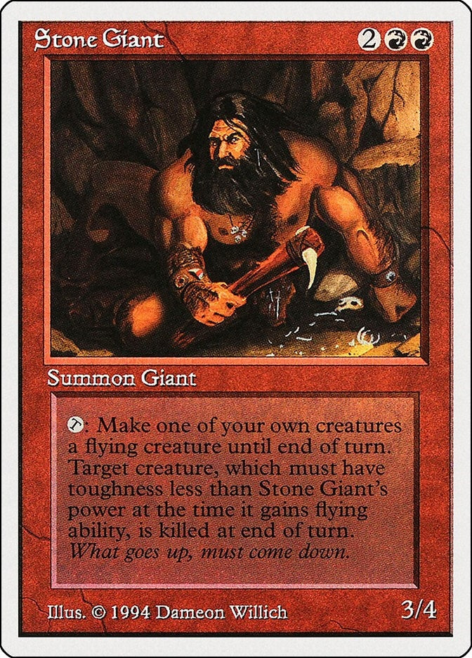Image for Stone Giant (Summer Magic) (179) - Magic: The Gathering