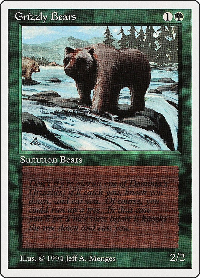 Image for Grizzly Bears (Summer Magic) (201) - Magic: The Gathering
