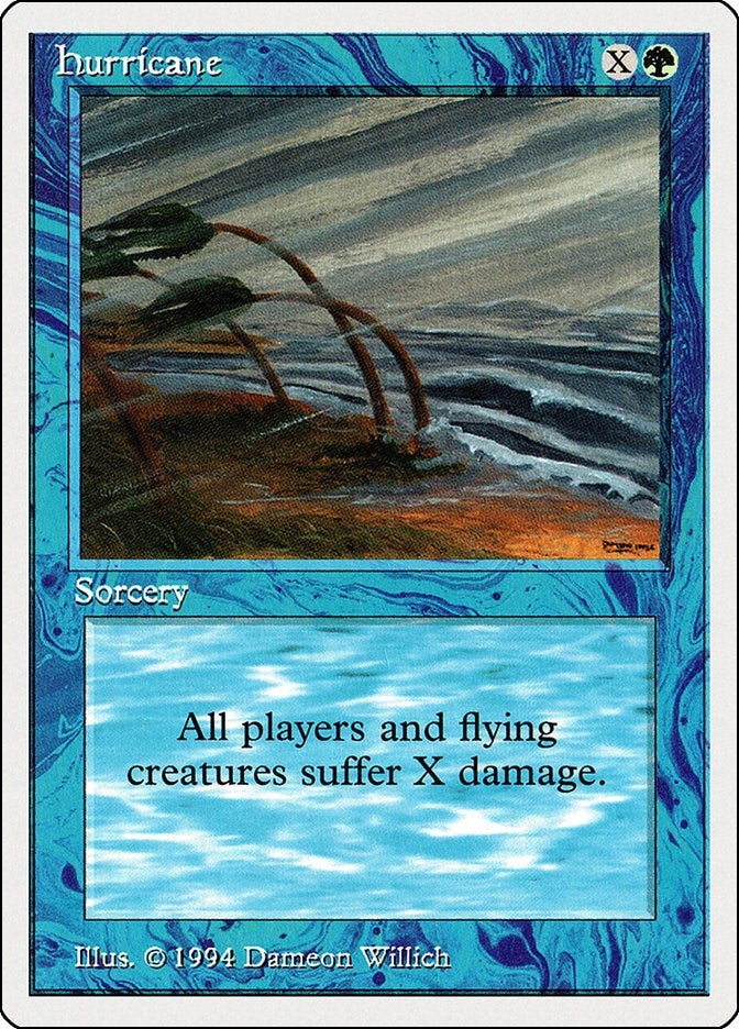 Image for Hurricane (Summer Magic) (202) - Magic: The Gathering
