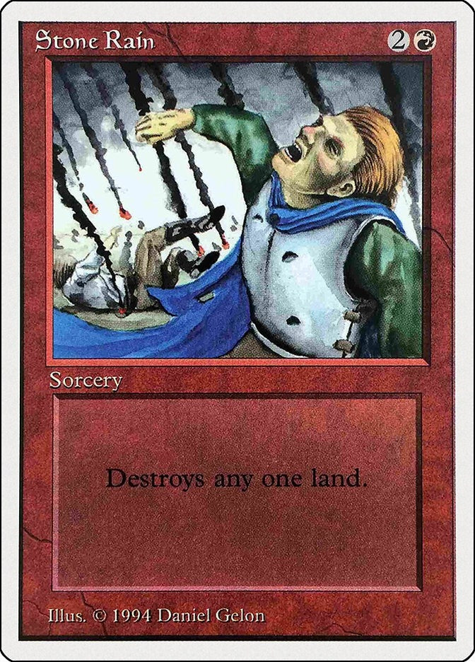 Image for Stone Rain (Summer Magic) (180) - Magic: The Gathering