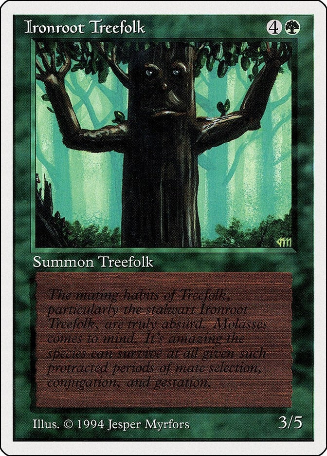 Image for Ironroot Treefolk (Summer Magic) (204) - Magic: The Gathering