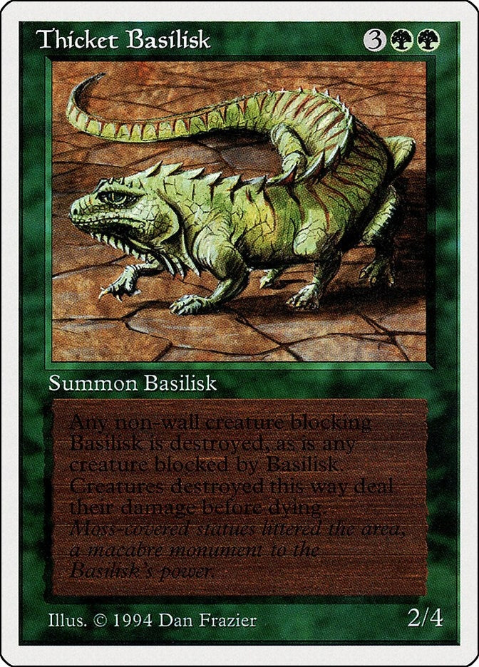 Image for Thicket Basilisk (Summer Magic) (218) - Magic: The Gathering