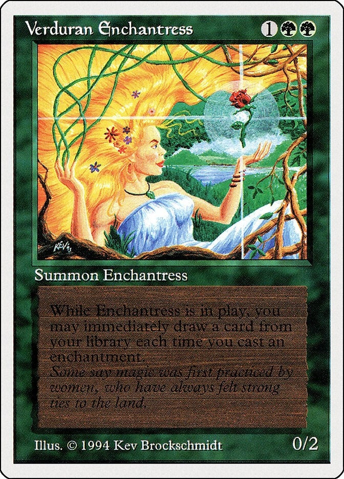 Image for Verduran Enchantress (Summer Magic) (223) - Magic: The Gathering