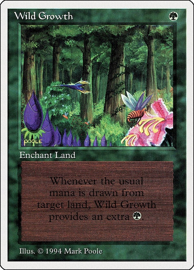 Image for Wild Growth (Summer Magic) (230) - Magic: The Gathering