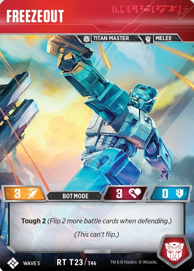 Image for Freezeout (Titan Masters Attack) (T23) - Transformers TCG