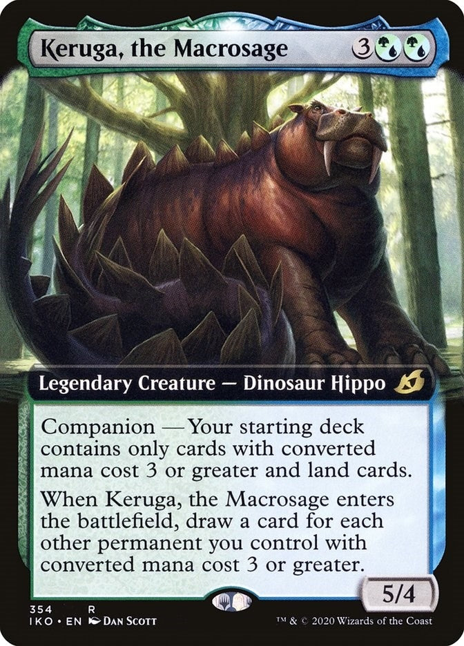 Image for Keruga, the Macrosage (Extended Art) (Ikoria: Lair of Behemoths) (354) - Magic: The Gathering