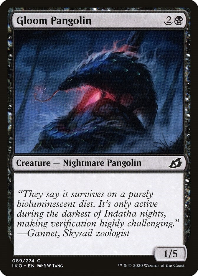 Image for Gloom Pangolin (Ikoria: Lair of Behemoths) (89) - Magic: The Gathering