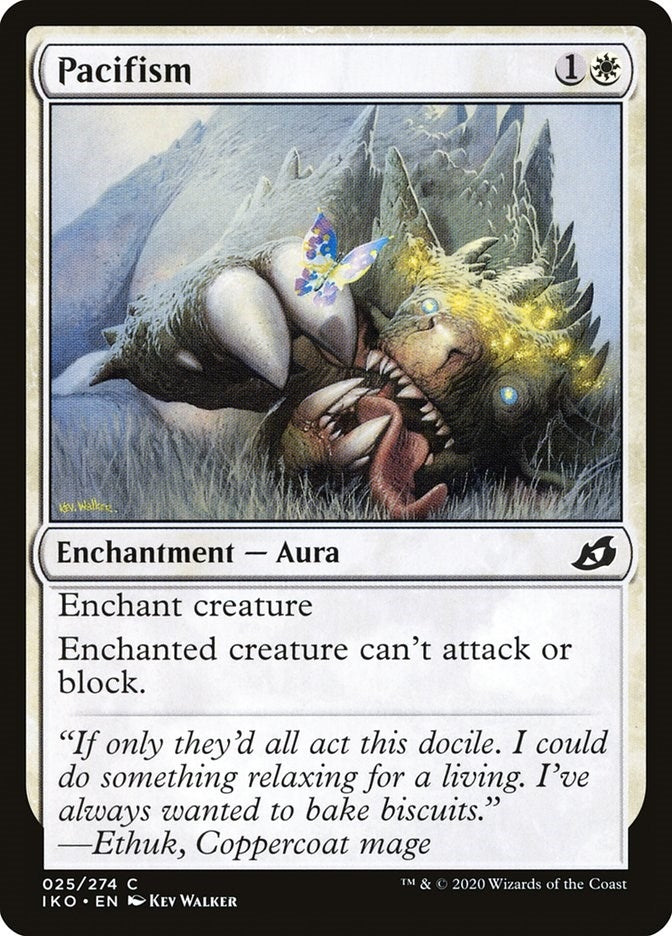 Image for Pacifism (Ikoria: Lair of Behemoths) (25) - Magic: The Gathering