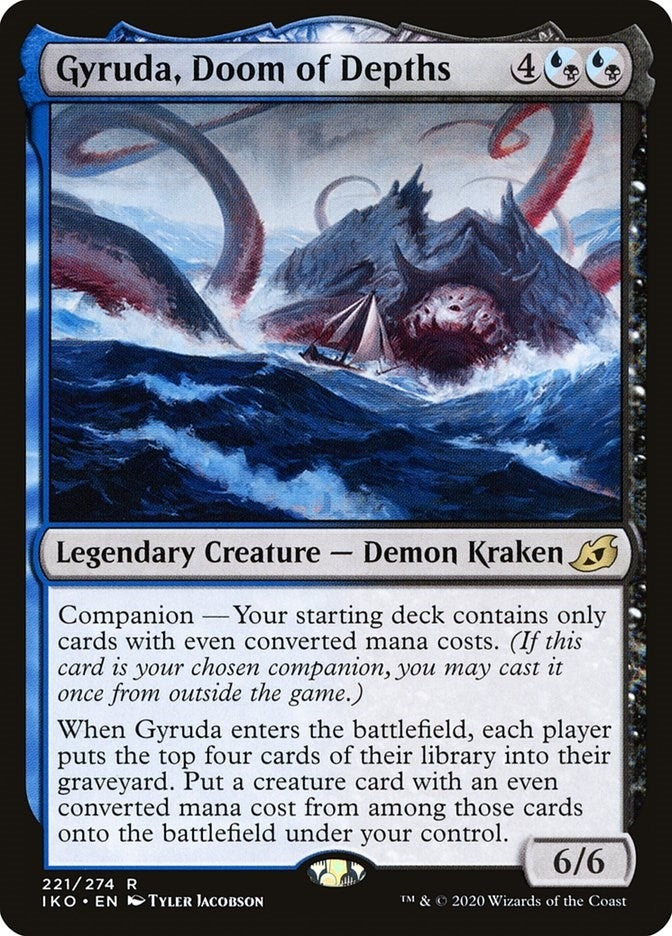 Image for Gyruda, Doom of Depths (Ikoria: Lair of Behemoths) (221) - Magic: The Gathering