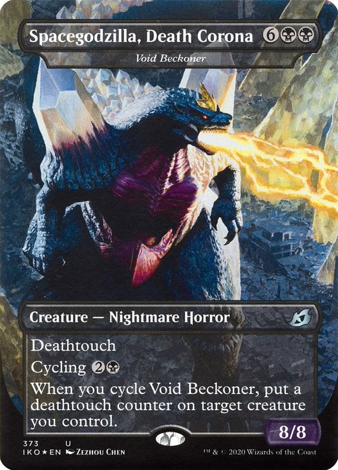 Image for Spacegodzilla, Death Corona - Void Beckoner (Ikoria: Lair of Behemoths) (373) - Magic: The Gathering