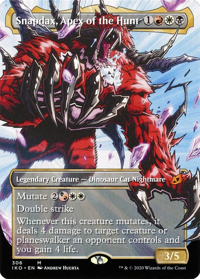 Image for Snapdax, Apex of the Hunt (Showcase) (Ikoria: Lair of Behemoths) (306) - Magic: The Gathering