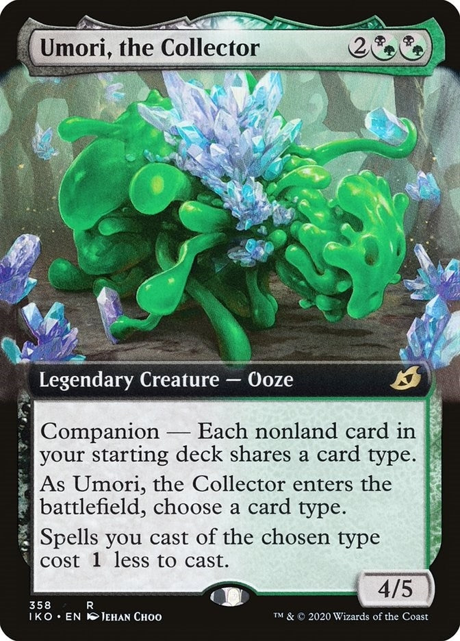 Image for Umori, the Collector (Extended Art) (Ikoria: Lair of Behemoths) (358) - Magic: The Gathering