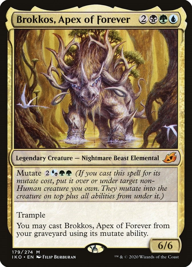 Image for Brokkos, Apex of Forever (Ikoria: Lair of Behemoths) (179) - Magic: The Gathering