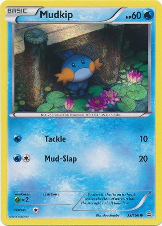 Image for Mudkip - 33/160 (Sheen Holo) (Miscellaneous Cards & Products) (033/160) - Pokemon