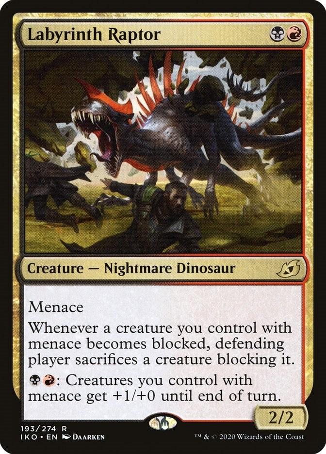 Image for Labyrinth Raptor (Ikoria: Lair of Behemoths) (193) - Magic: The Gathering