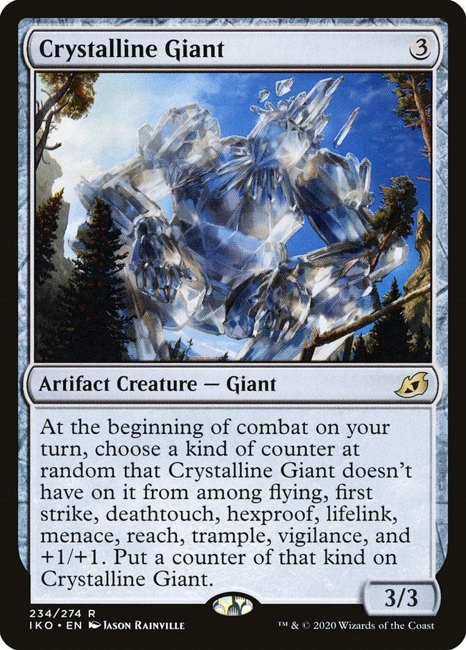 Image for Crystalline Giant (Ikoria: Lair of Behemoths) (234) - Magic: The Gathering