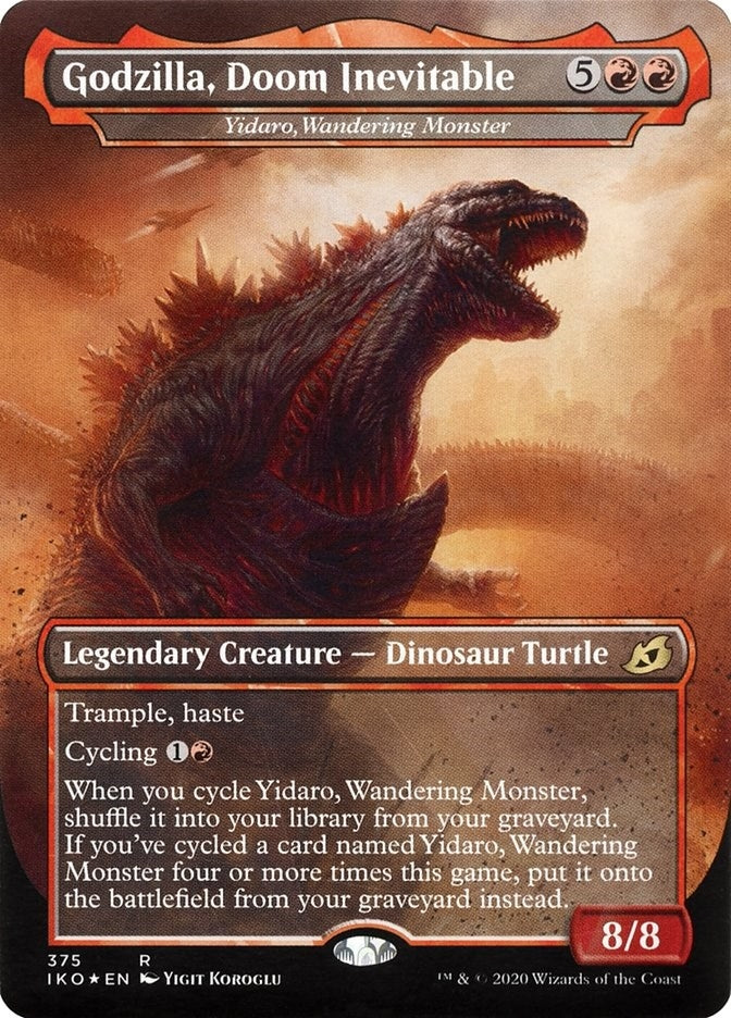 Image for Godzilla, Doom Inevitable - Yidaro, Wandering Monster (Ikoria: Lair of Behemoths) (375) - Magic: The Gathering