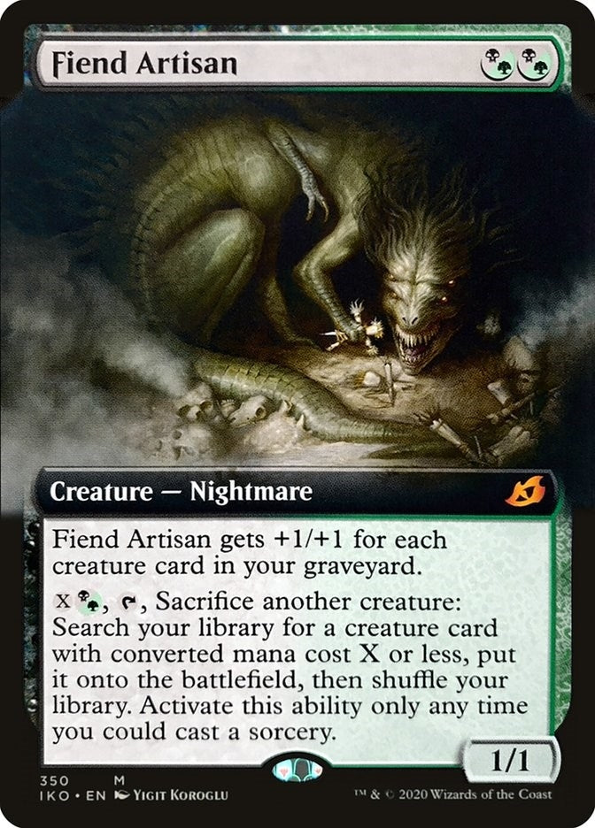 Image for Fiend Artisan (Extended Art) (Ikoria: Lair of Behemoths) (350) - Magic: The Gathering