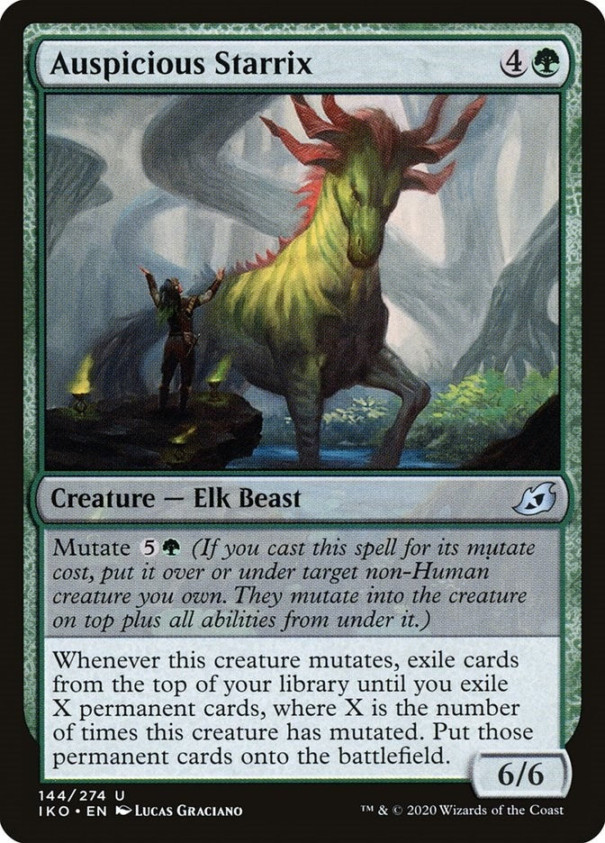 Image for Auspicious Starrix (Ikoria: Lair of Behemoths) (144) - Magic: The Gathering