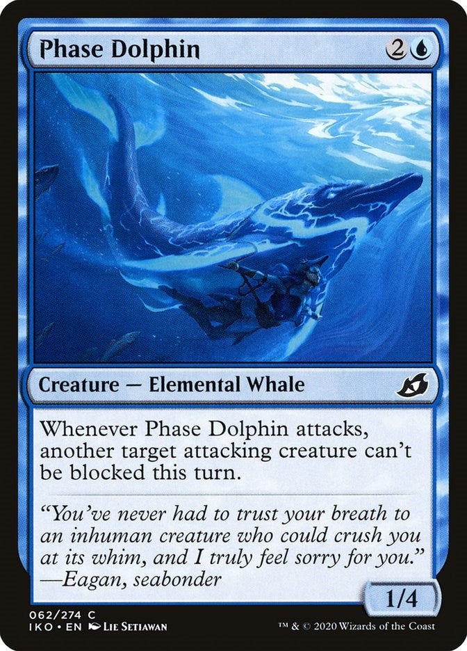 Image for Phase Dolphin (Ikoria: Lair of Behemoths) (62) - Magic: The Gathering