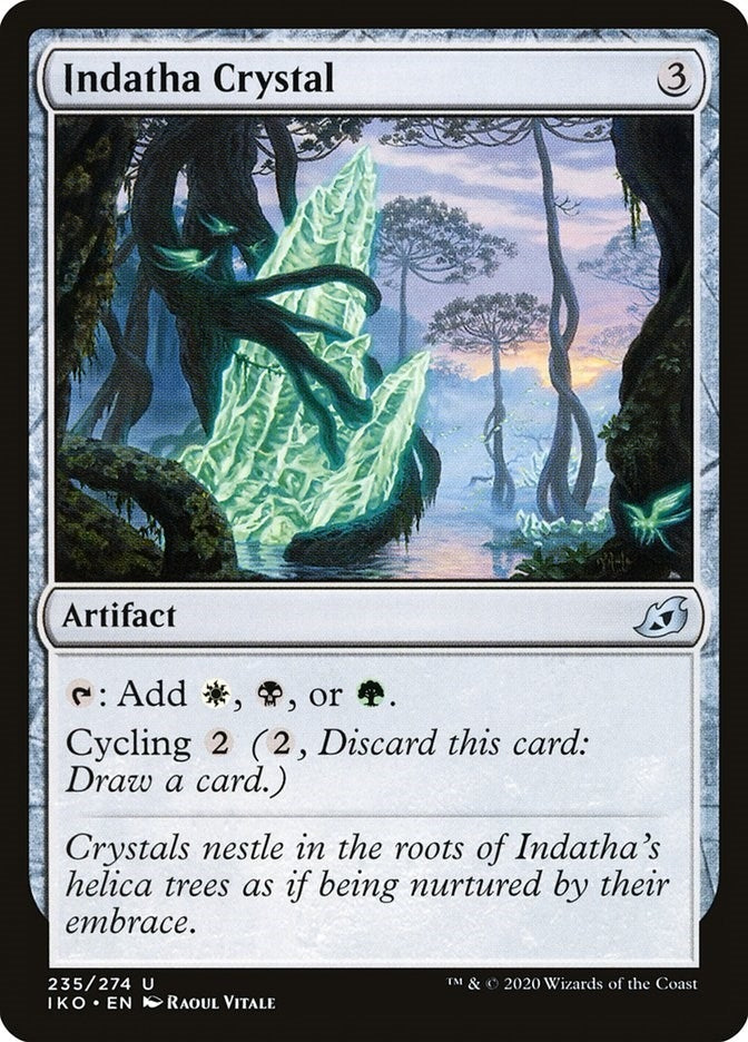 Image for Indatha Crystal (Ikoria: Lair of Behemoths) (235) - Magic: The Gathering