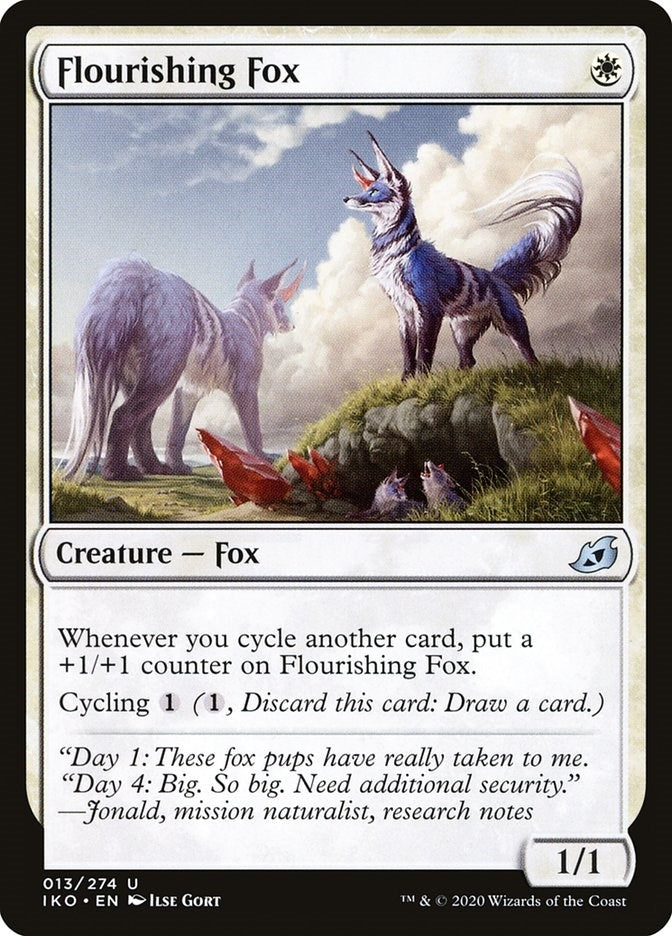 Image for Flourishing Fox (Ikoria: Lair of Behemoths) (13) - Magic: The Gathering
