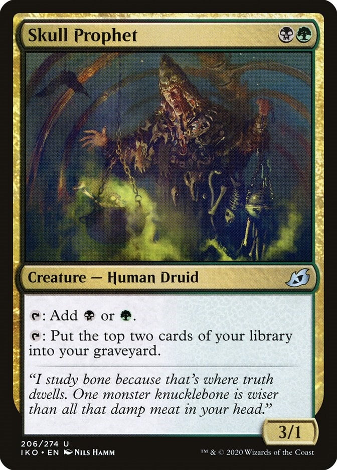 Image for Skull Prophet (Ikoria: Lair of Behemoths) (206) - Magic: The Gathering