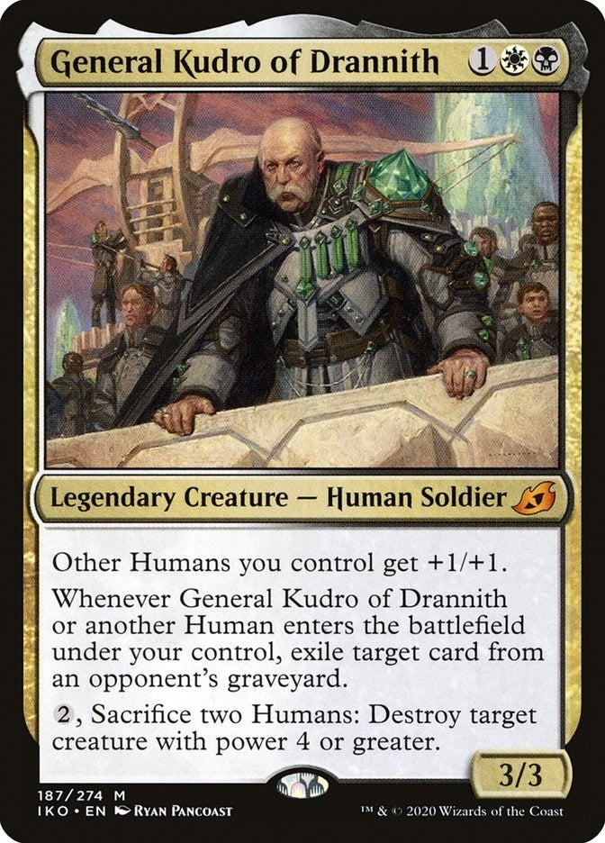Image for General Kudro of Drannith (Ikoria: Lair of Behemoths) (187) - Magic: The Gathering