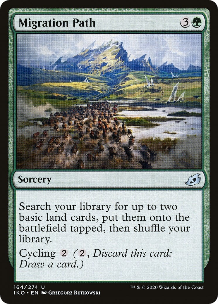 Image for Migration Path (Ikoria: Lair of Behemoths) (164) - Magic: The Gathering