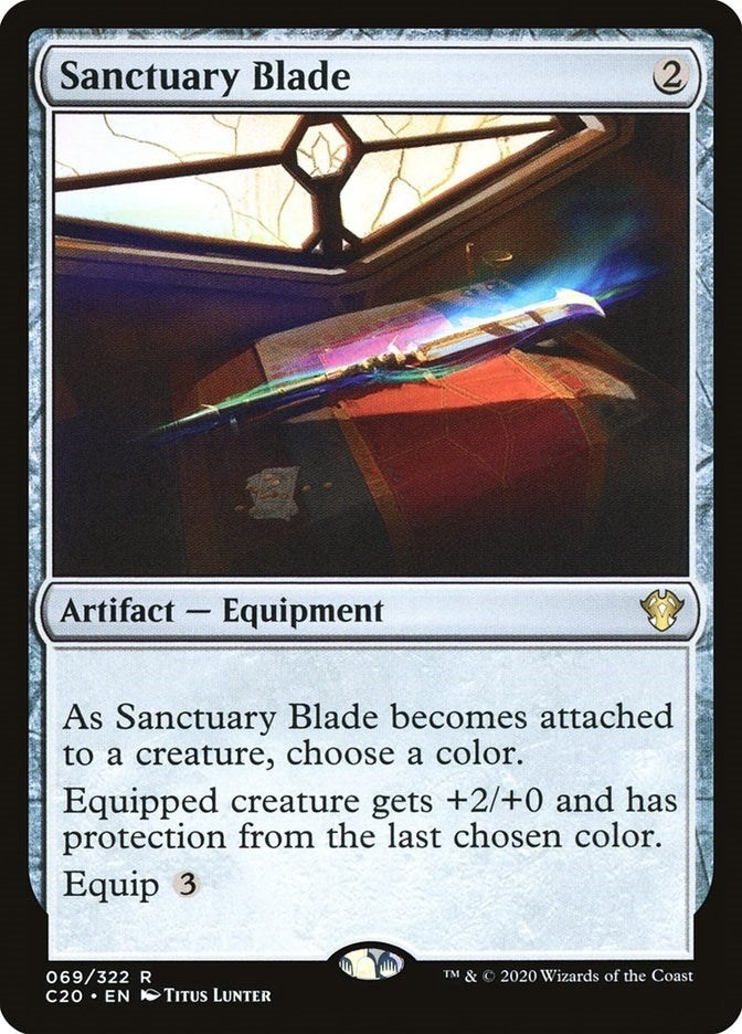 Image for Sanctuary Blade (Commander 2020) (69) - Magic: The Gathering