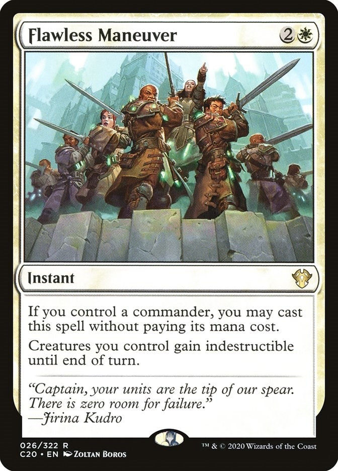 Image for Flawless Maneuver (Commander 2020) (26) - Magic: The Gathering