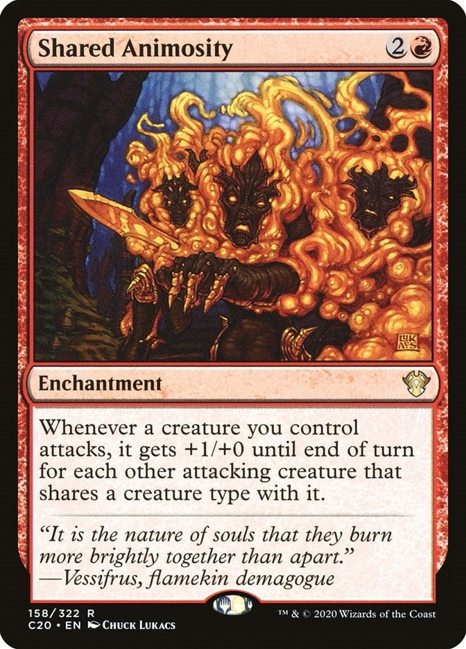 Image for Shared Animosity (Commander 2020) (158) - Magic: The Gathering