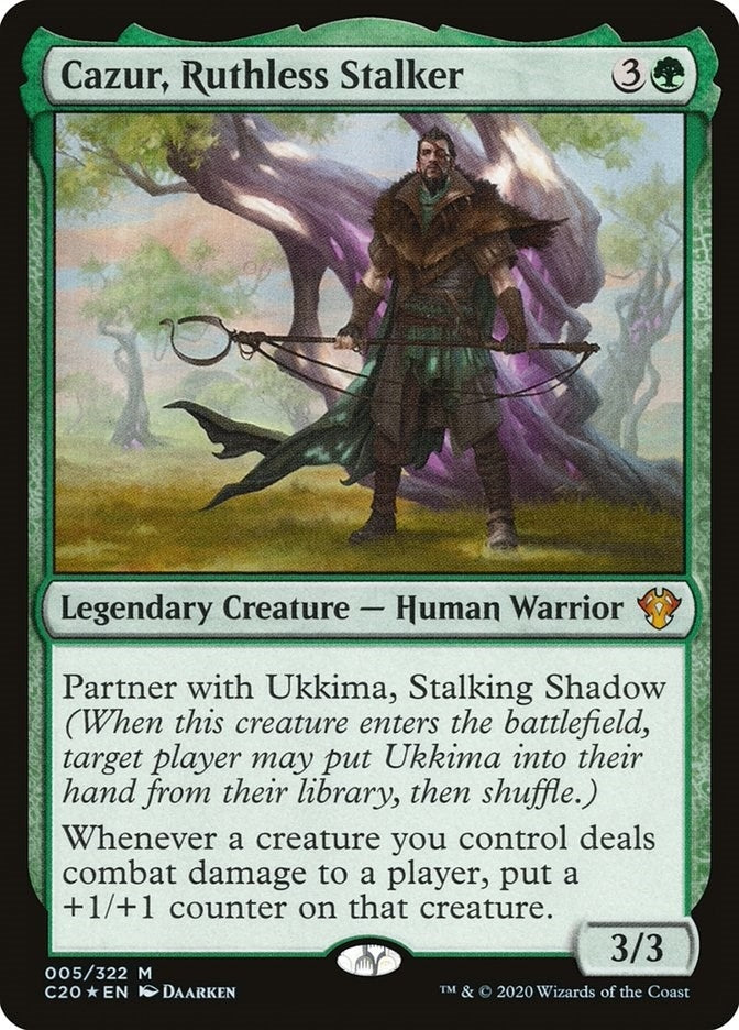 Image for Cazur, Ruthless Stalker (Commander 2020) (5) - Magic: The Gathering