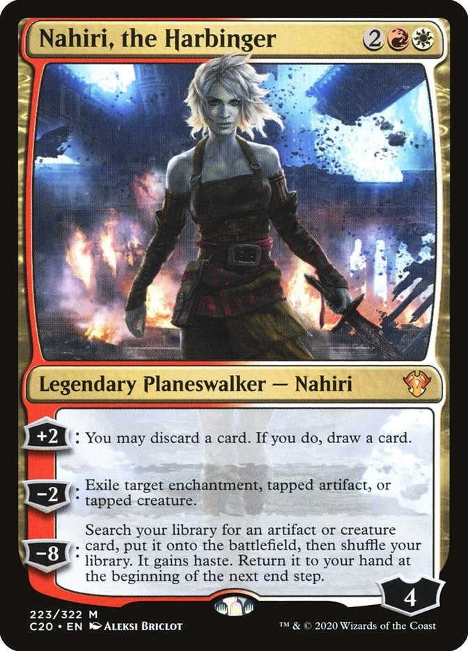 Image for Nahiri, the Harbinger (Commander 2020) (223) - Magic: The Gathering