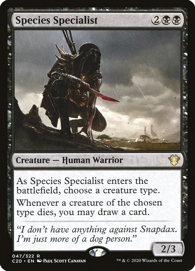 Image for Species Specialist (Commander 2020) (47) - Magic: The Gathering