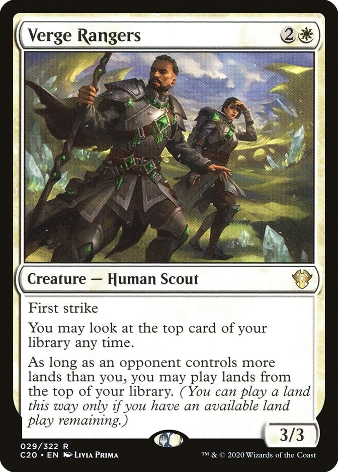 Image for Verge Rangers (Commander 2020) (29) - Magic: The Gathering