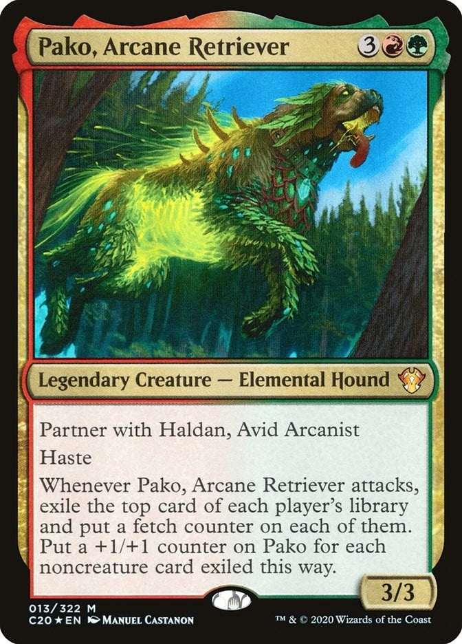 Image for Pako, Arcane Retriever (Commander 2020) (13) - Magic: The Gathering