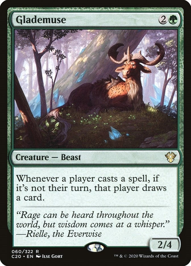 Image for Glademuse (Commander 2020) (60) - Magic: The Gathering