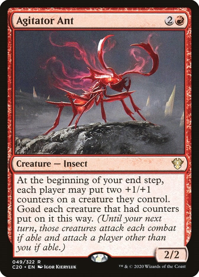 Image for Agitator Ant (Commander 2020) (49) - Magic: The Gathering