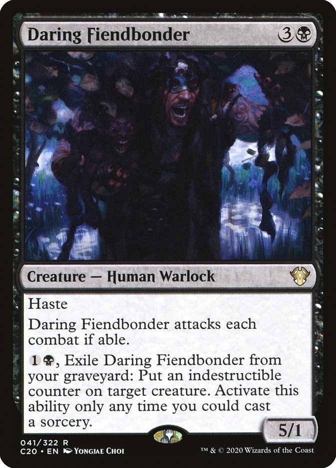 Image for Daring Fiendbonder (Commander 2020) (41) - Magic: The Gathering
